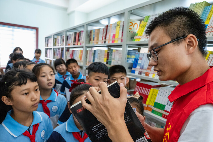 河北柏鄉：走進文博圖書館 開啟書香研學_fororder_微信圖片_20230808160405_1