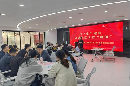 學案例強本領 理思路解難題——裕華區開展社區黨組織書記後備人才典型案例情景模擬活動_fororder_圖片1