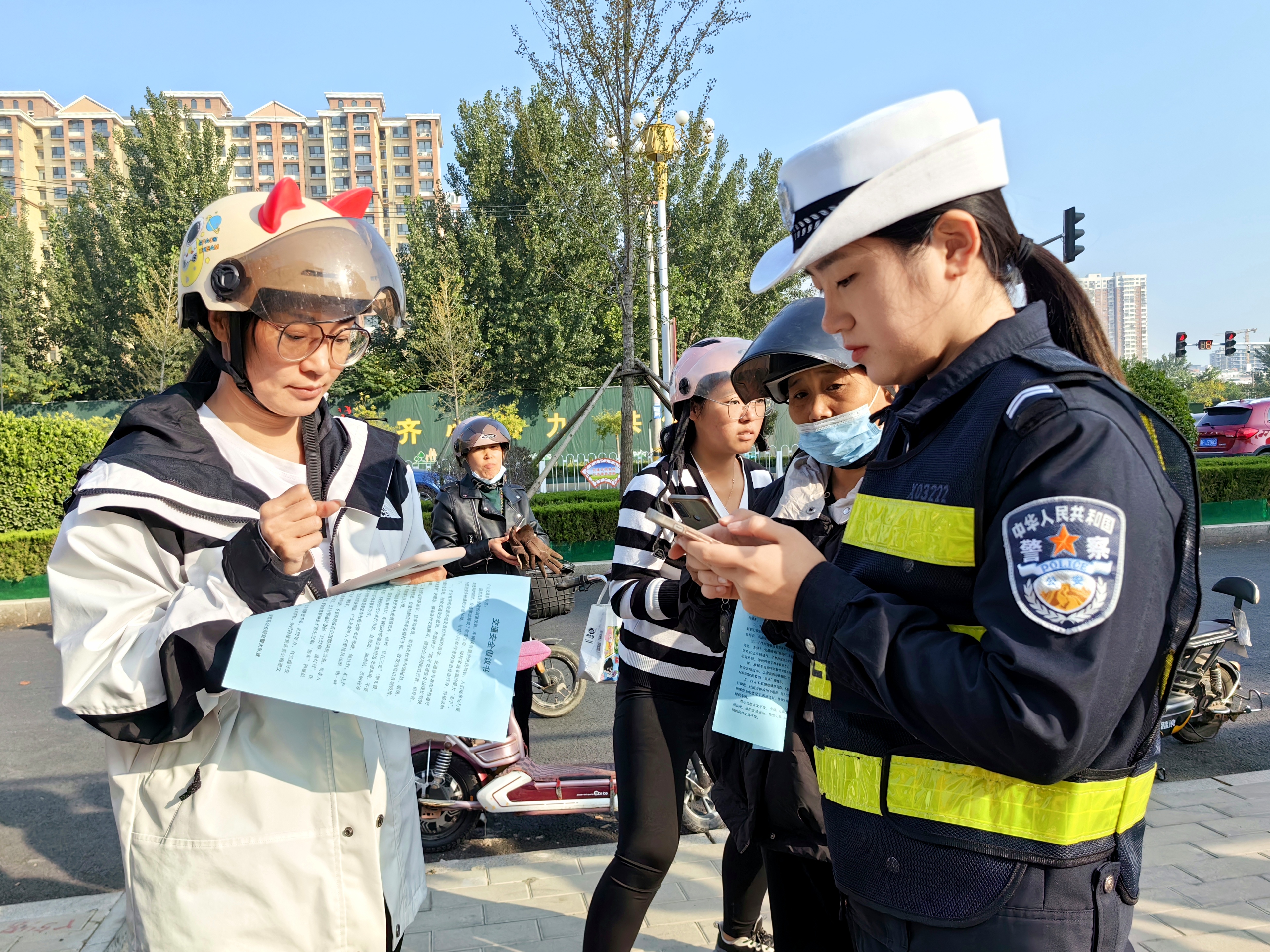 河北望都：踐行文明交通  共創文明城市_fororder_圖4