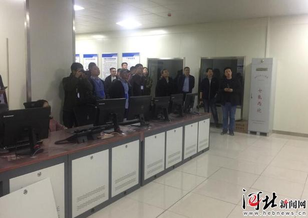 網絡名人參觀正定新區地下綜合管廊