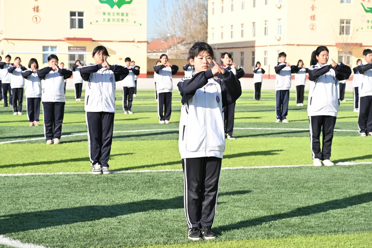 河北鹽山：傳統武術入校園 非遺傳承現活力_fororder_圖片3