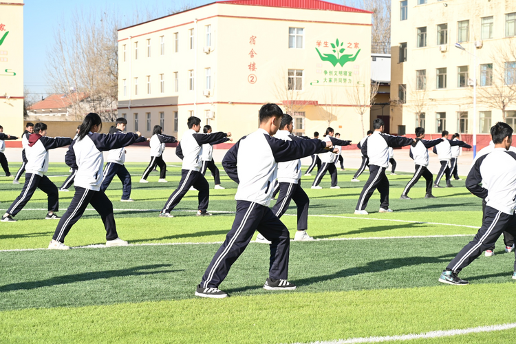 河北鹽山：傳統武術入校園 非遺傳承現活力_fororder_圖片4