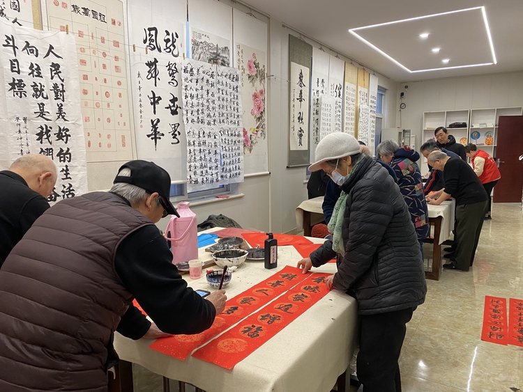 石家莊新華區：書畫社豐富居民文化生活_fororder_微信圖片_20240125155256