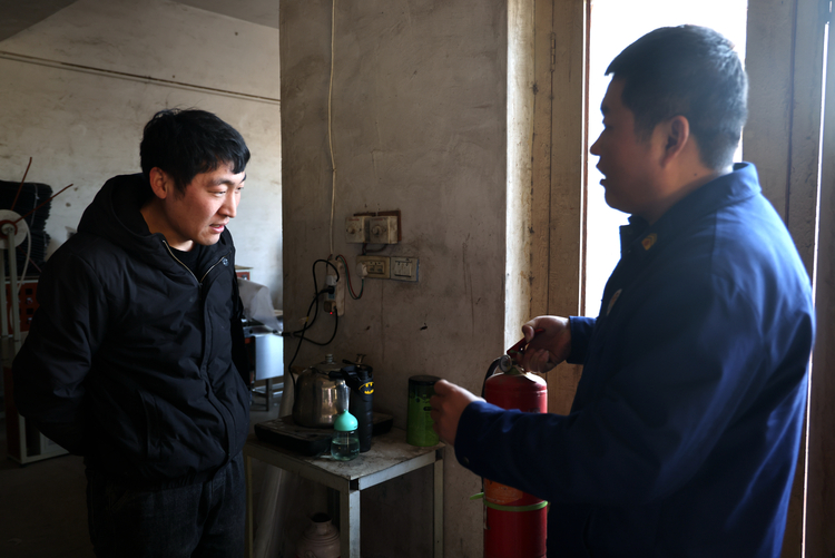 邢臺清河：消防科普進社區 築牢社區“防火牆”_fororder_2