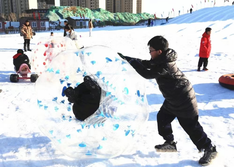 河北鹽山：樂享冰雪運動_fororder_圖片4