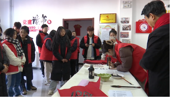石家莊市鹿泉區：浸潤精神生活 弘揚傳統文化_fororder_石家莊市鹿泉區：以墨會友，提書畫技藝364