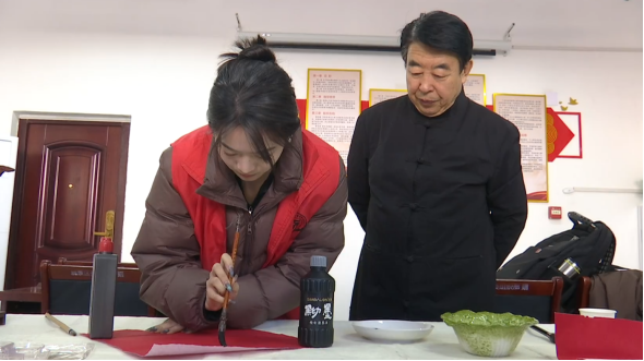 石家莊市鹿泉區：浸潤精神生活 弘揚傳統文化_fororder_石家莊市鹿泉區：以墨會友，提書畫技藝365