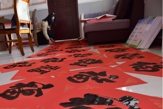 河北青縣：送“福”下鄉迎新春_fororder_河北青縣：送“福”下鄉迎新春419