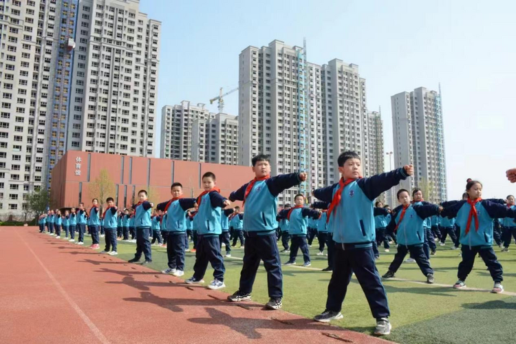 石家莊市新華區：特色校園課間操助力學生健康成長_fororder_圖片 2