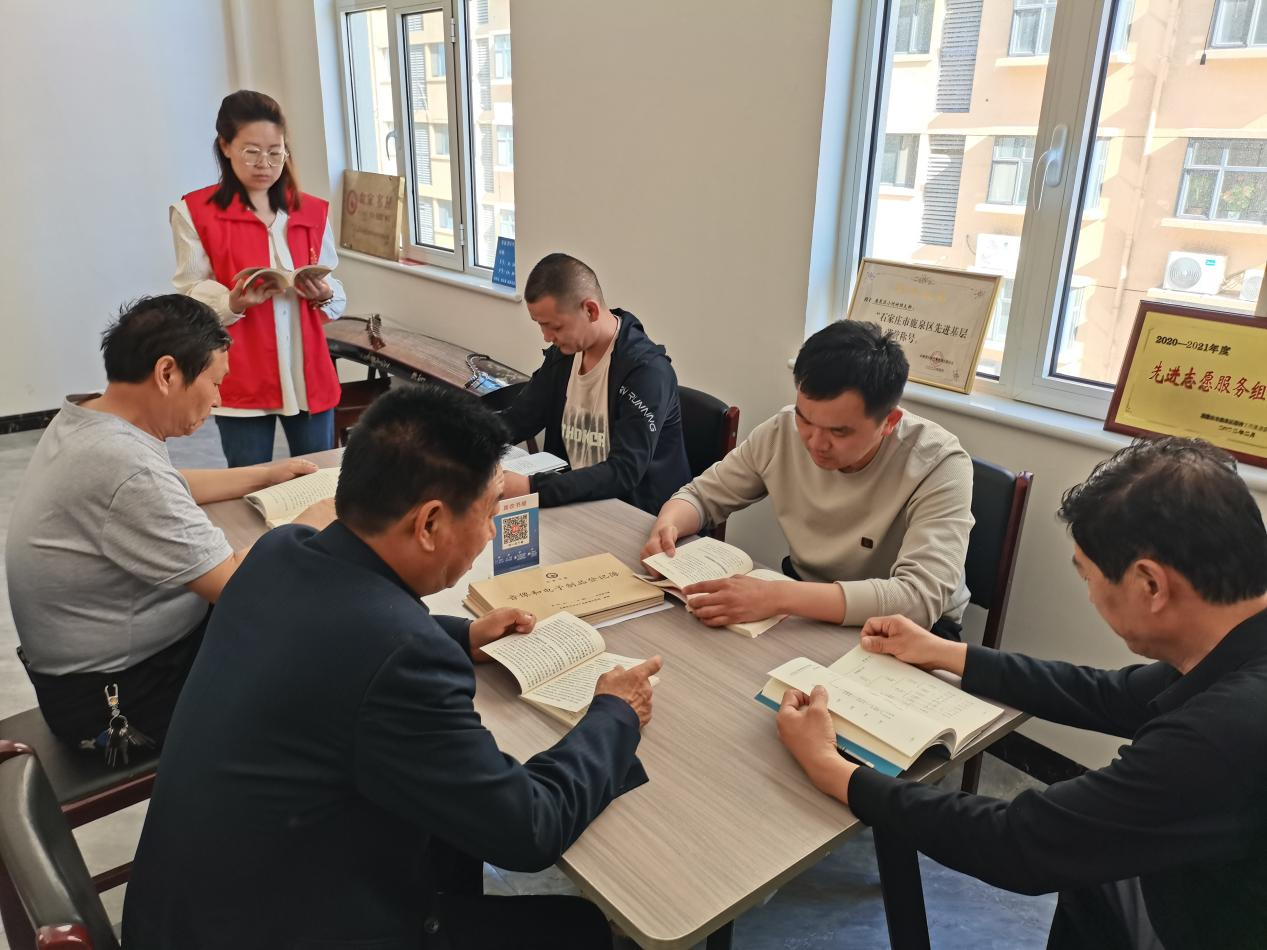 石家莊市鹿泉區：“閱讀+宣講” 小書屋成大講堂_fororder_圖片 1