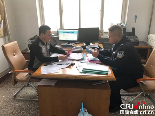 石家莊市趙縣交警走進轄區企事業單位開展交通安全宣傳