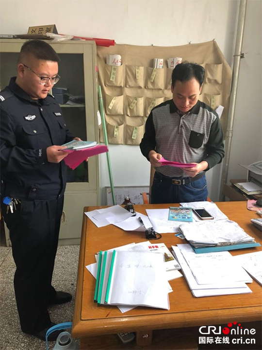 石家莊市趙縣交警走進轄區企事業單位開展交通安全宣傳