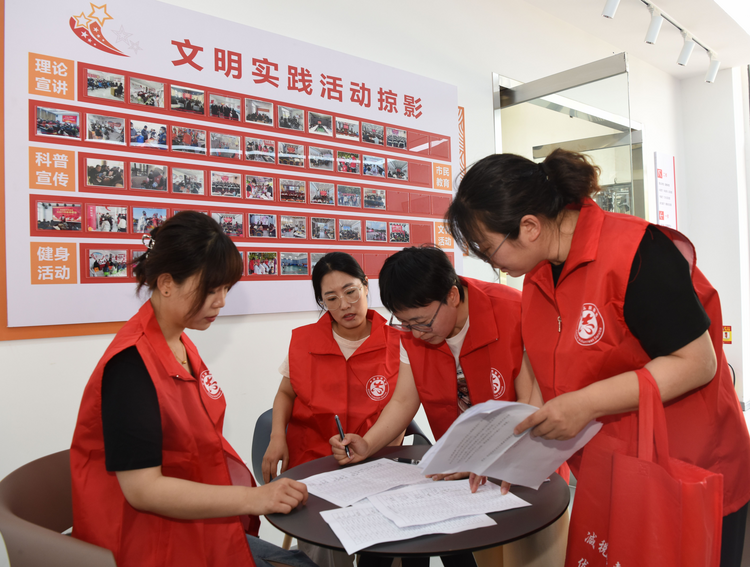 滄州經濟開發區開展“感恩有你 凝心聚力”志願者積分兌換活動_fororder_圖片 4