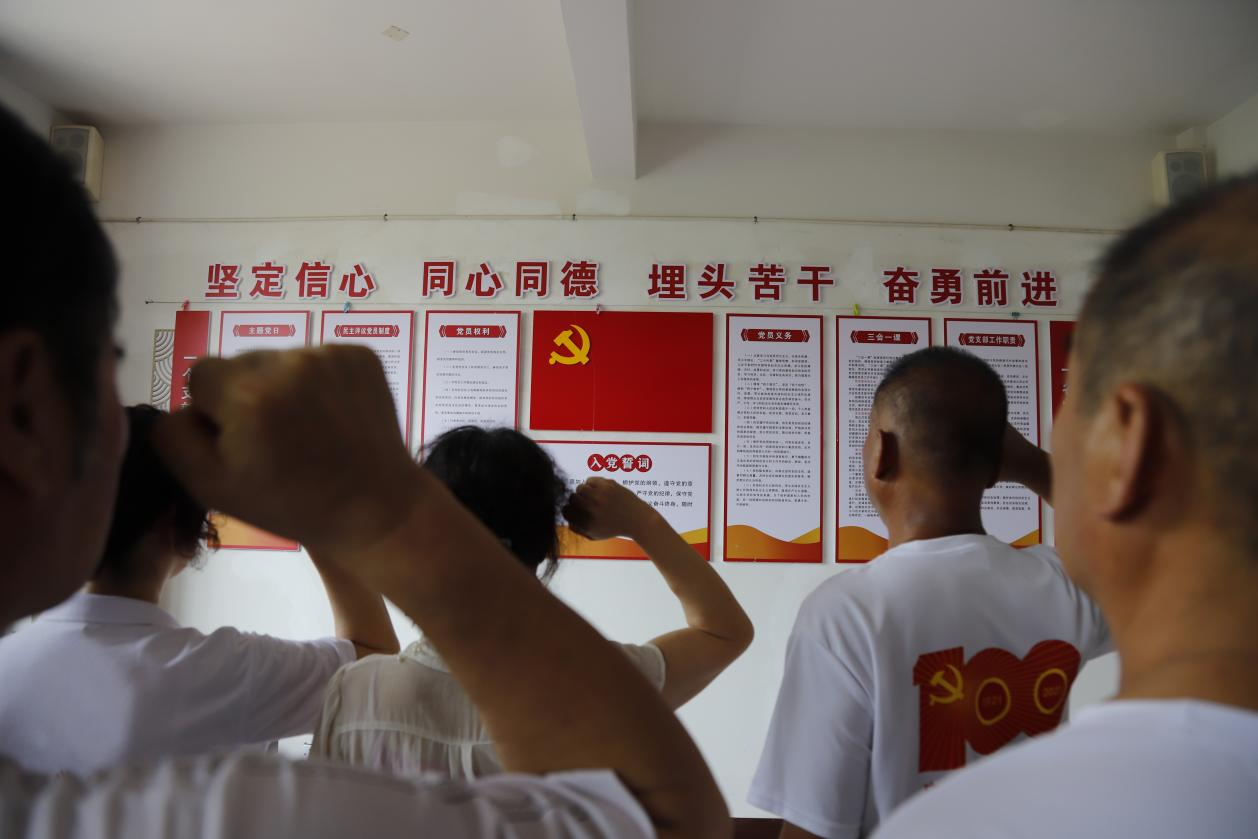 河北青縣：“追尋紅色印記”慶“七一” 文明實踐活動展風采_fororder_圖片 1
