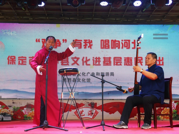 保定博野：舉辦文化進基層惠民演出活動_fororder_4