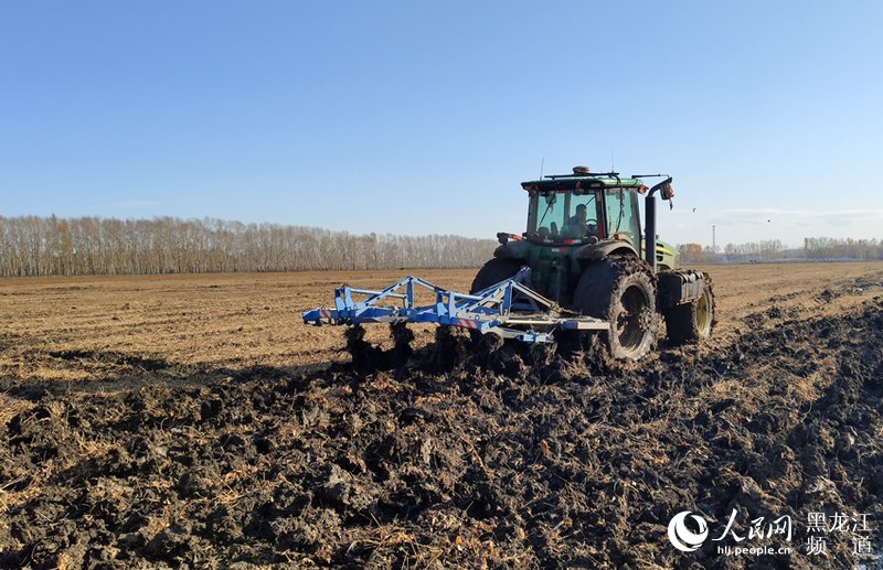 北大荒集團秋季農業生産由田間收穫轉入秋整地階段