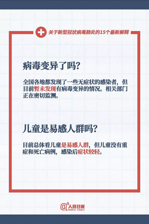 轉擴！關於新型冠狀病毒肺炎的15個最新解釋