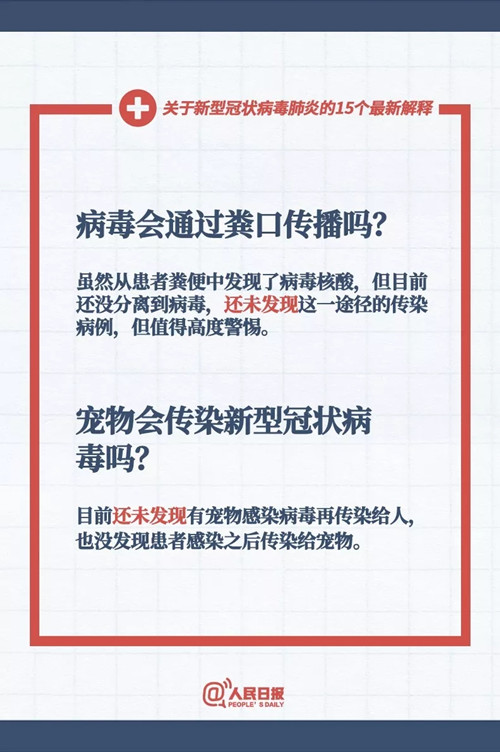 轉擴！關於新型冠狀病毒肺炎的15個最新解釋