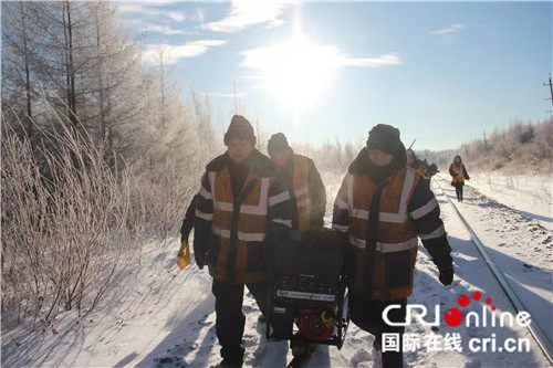 【黑龍江】【原創】“冷極村”的金河鐵路養護工