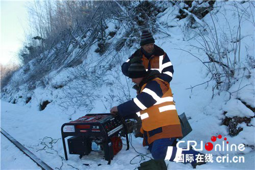 【黑龍江】【原創】“冷極村”的金河鐵路養護工