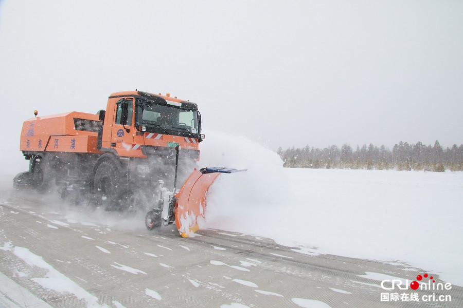 【黑龍江】【供稿】黑龍江漠河：迎來入春最大一場降雪 雪深15釐米