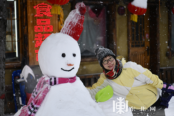 中國雪鄉今冬首場大雪如約而至 降雪已近30公分