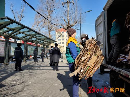 哈爾濱主城區生鮮超市産生廢品將日産日清