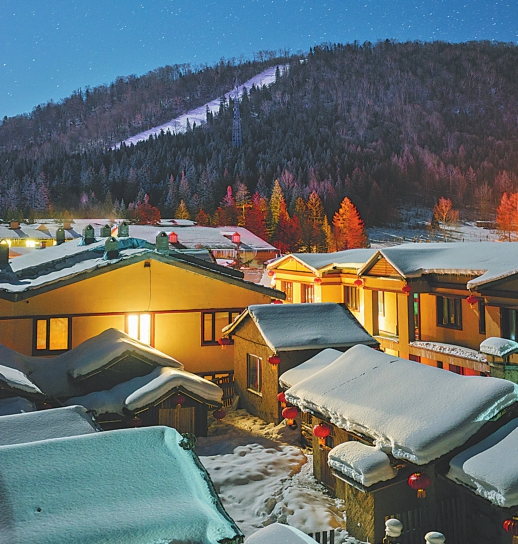 冰雪在童話裏晶瑩