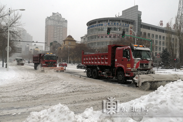 黑龍江省迎來今冬以來最大暴風雪