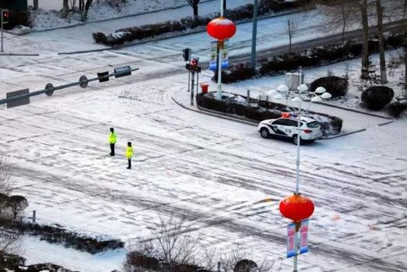 黑河交警把忠誠寫在抗疫一線