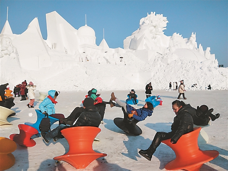 太陽島雪博會試開園