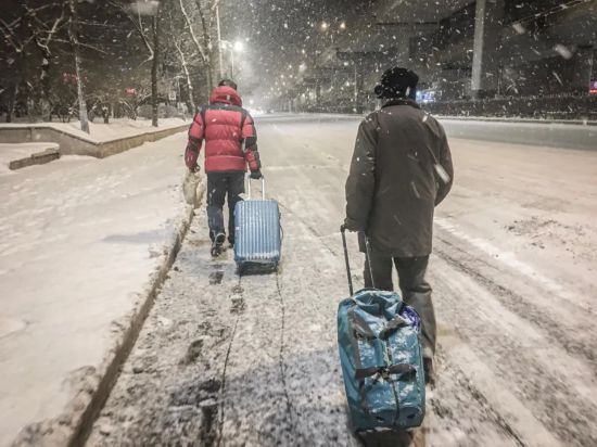 風雪戰疫人！因為有你，春天可期……