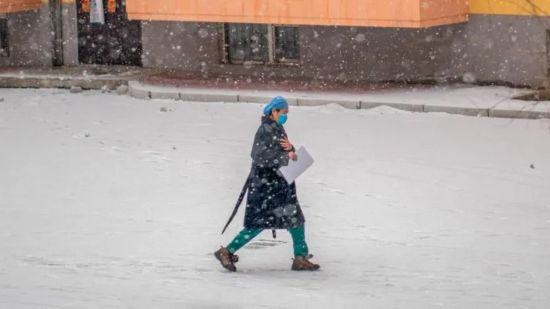 風雪戰疫人！因為有你，春天可期……