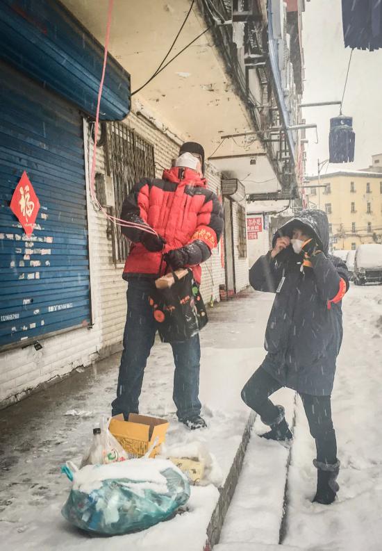 風雪戰疫人！因為有你，春天可期……