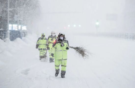 風雪戰疫人！因為有你，春天可期……