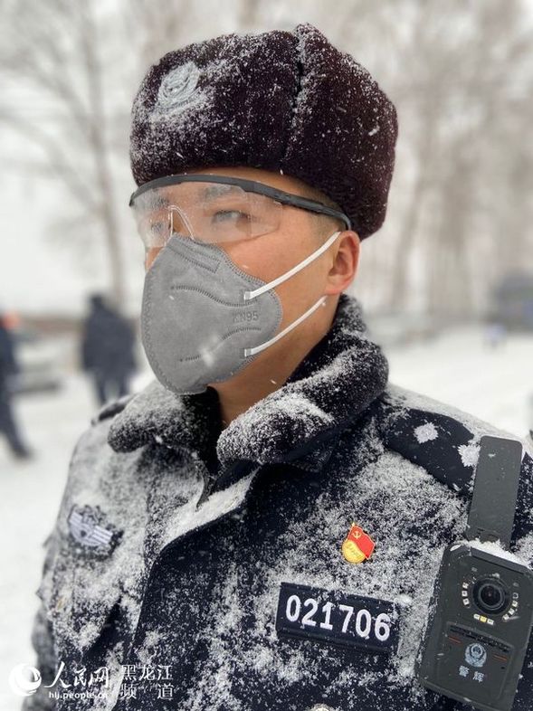 龍江三月初雪 致敬雪天戰“疫”的你！