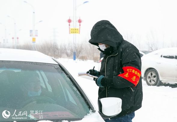 龍江三月初雪 致敬雪天戰“疫”的你！