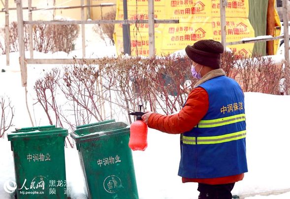 龍江三月初雪 致敬雪天戰“疫”的你！