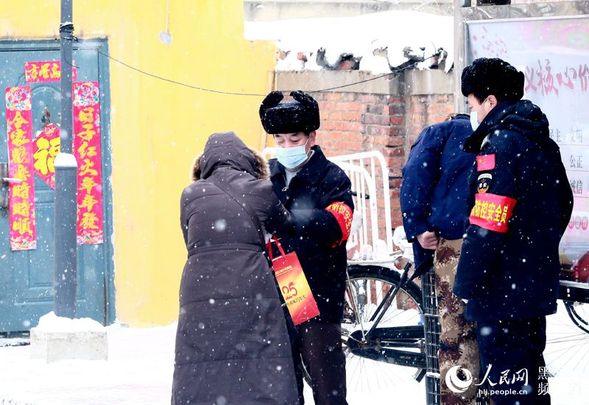 龍江三月初雪 致敬雪天戰“疫”的你！