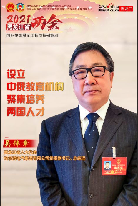 黑龍江省人大代表吳偉章：奮進新征程 釋放高水準對外開放“強動力”_fororder_微信圖片_20210221173604_副本