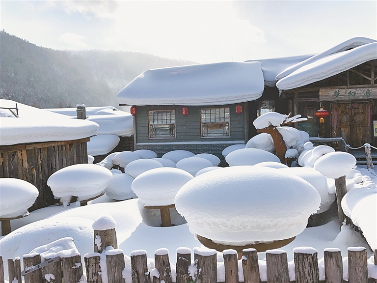 春日龍江 雪仍在燒