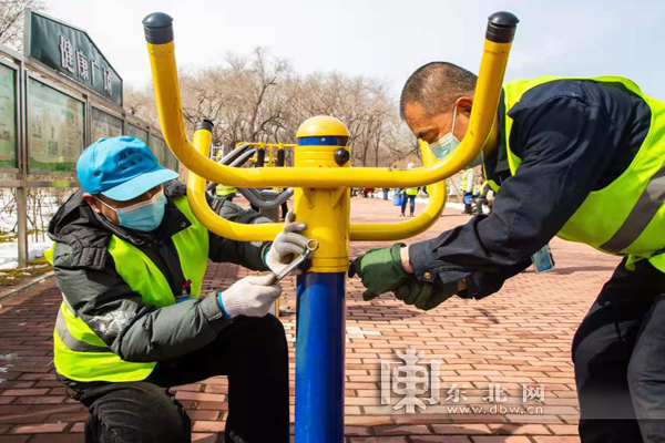 哈爾濱市城管局園林辦：97個公園全面啟動春整