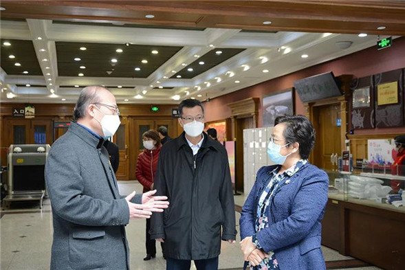 賈玉梅在哈爾濱市調研群眾性文化場所開館情況和疫情防控工作