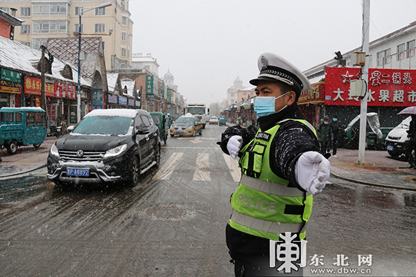 黑龍江漠河五月迎飛雪