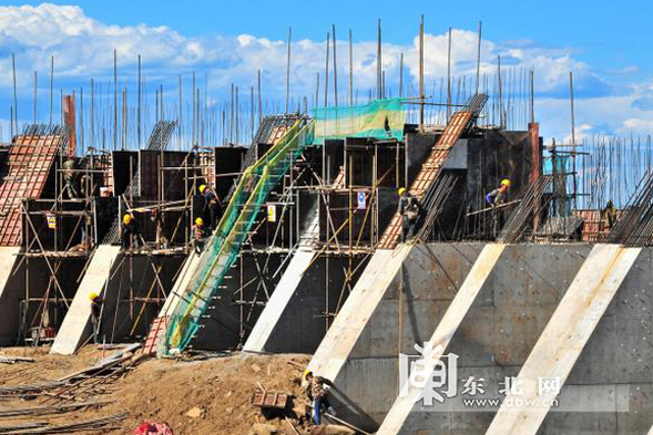 黑龍江省“百大項目”閣山水庫建設進展順利