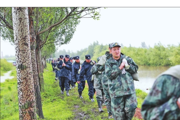 黑龍江省伊春市伊春區全力以赴抗洪排澇