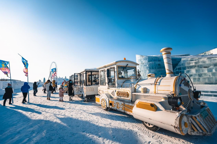 “雪國列車大挑戰”嗨爆冬日 來哈爾濱冰雪大世界“尋歡作樂”吧！_fororder_圖片8