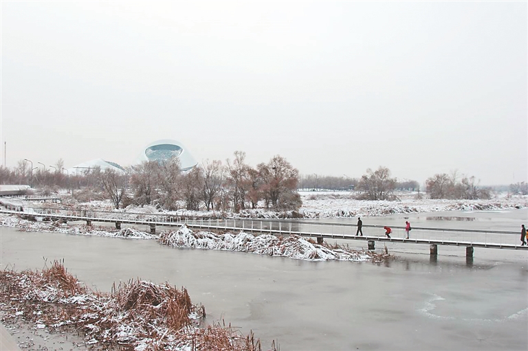 雪靜落大劇院