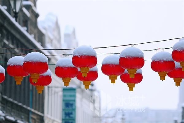 巴洛克風情撞上國風 “雪容融”雪後冰城美絕了