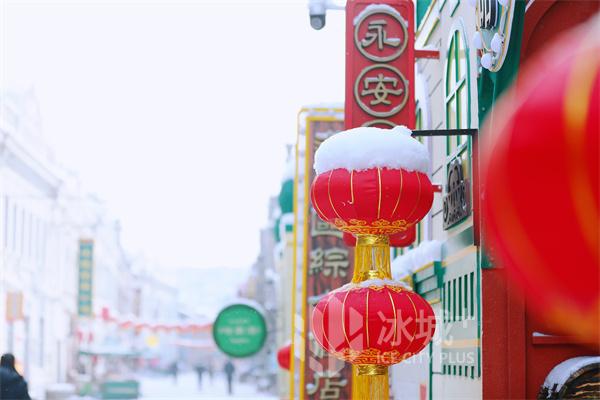 巴洛克風情撞上國風 “雪容融”雪後冰城美絕了